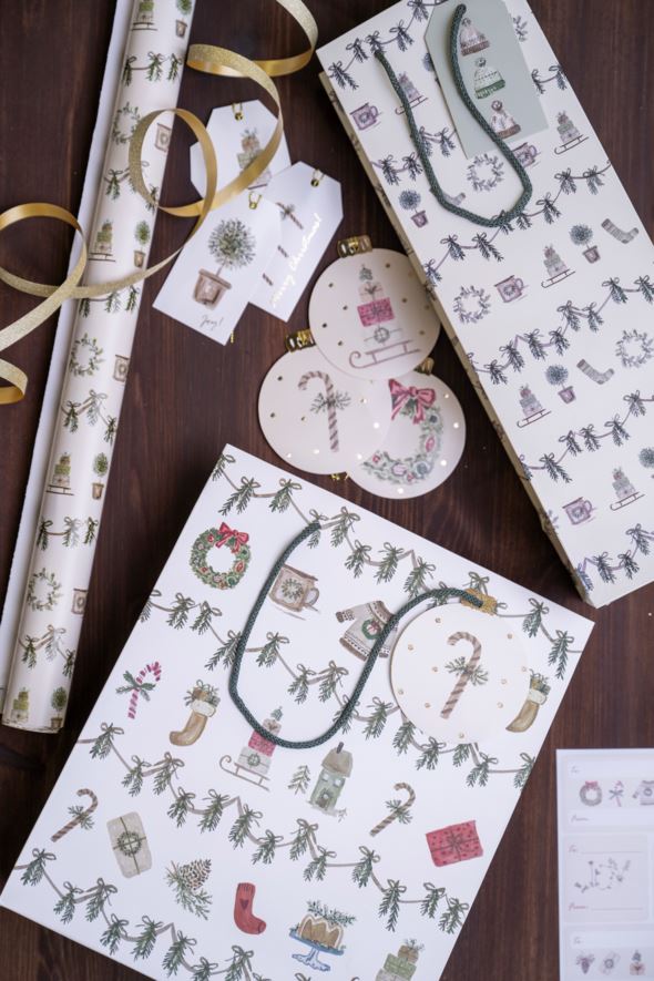 Geschenktüte Weiß - 2