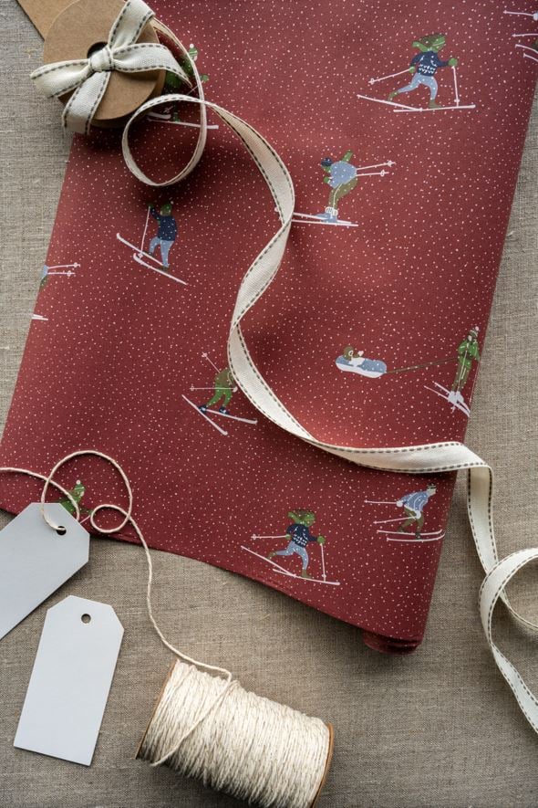 Geschenkband Multi/Weiß - 3