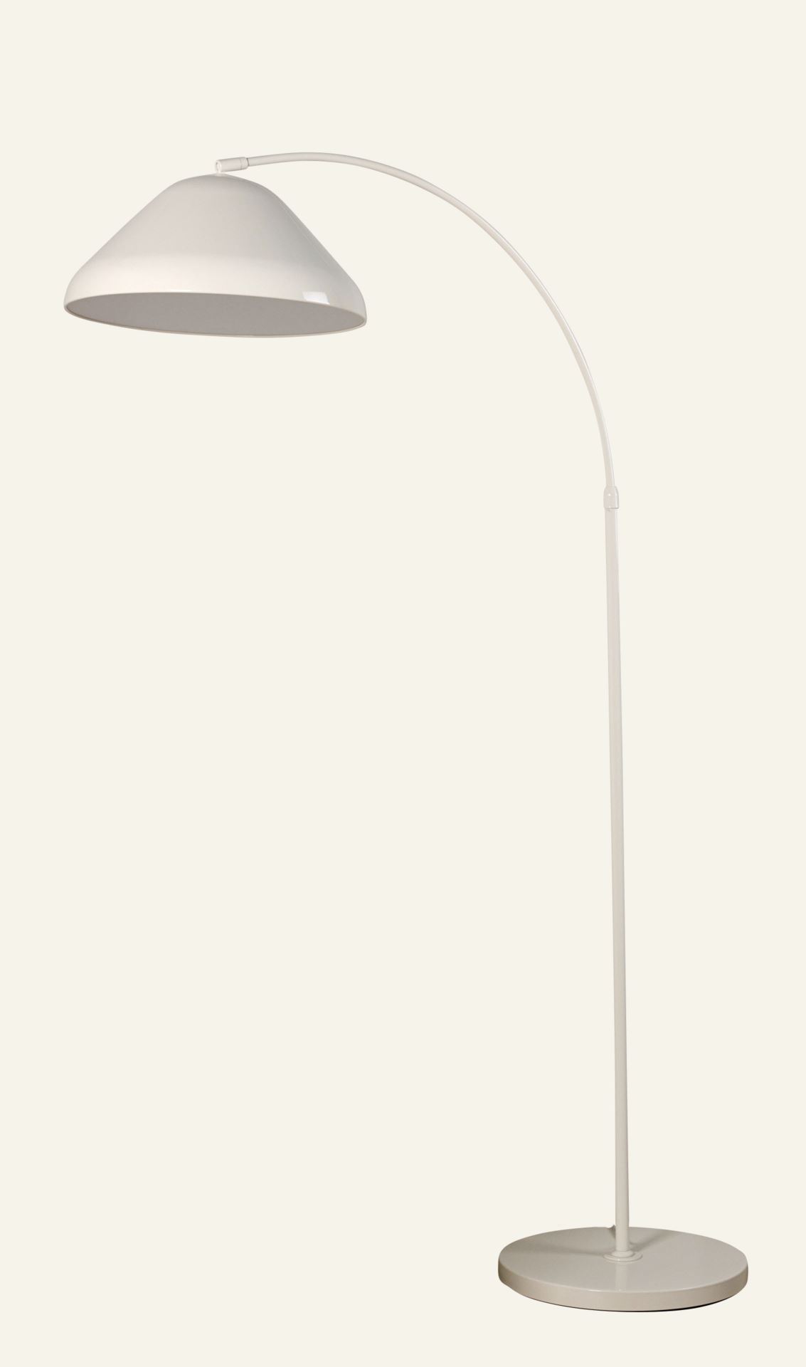 Stehlampe Creme - 175x120x40 cm Creme - 1