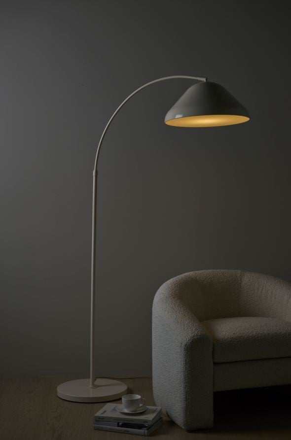 Stehlampe Creme - 4