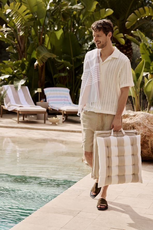 Sitzkissen Beige - 2