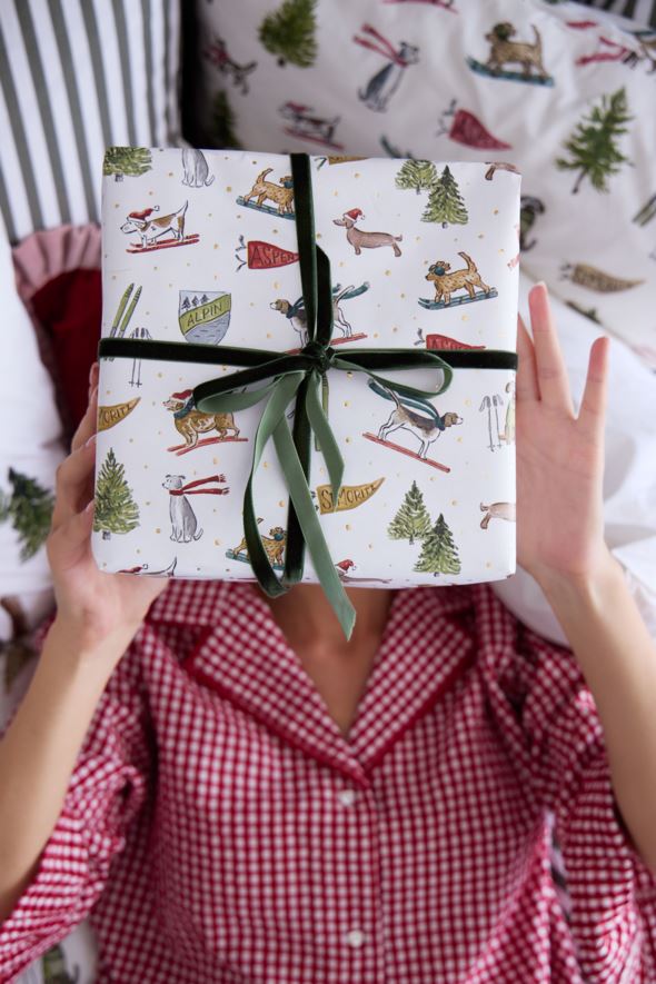 Geschenkpapier Multi/Weiß - 2