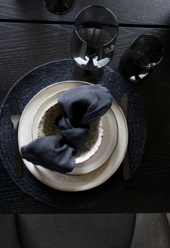Platzset Schwarz - 2