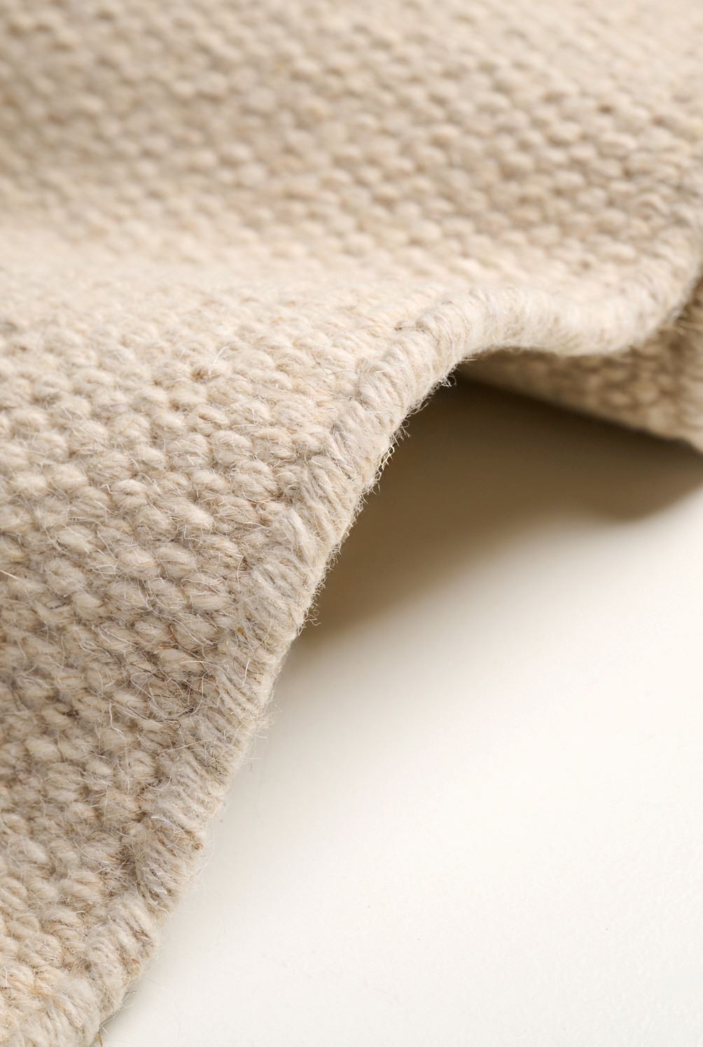 Wollteppich Hellbeige - 3