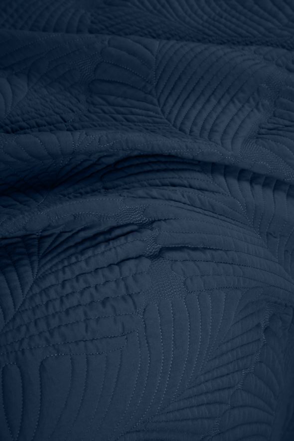 Tagesdecke Marineblau - 2