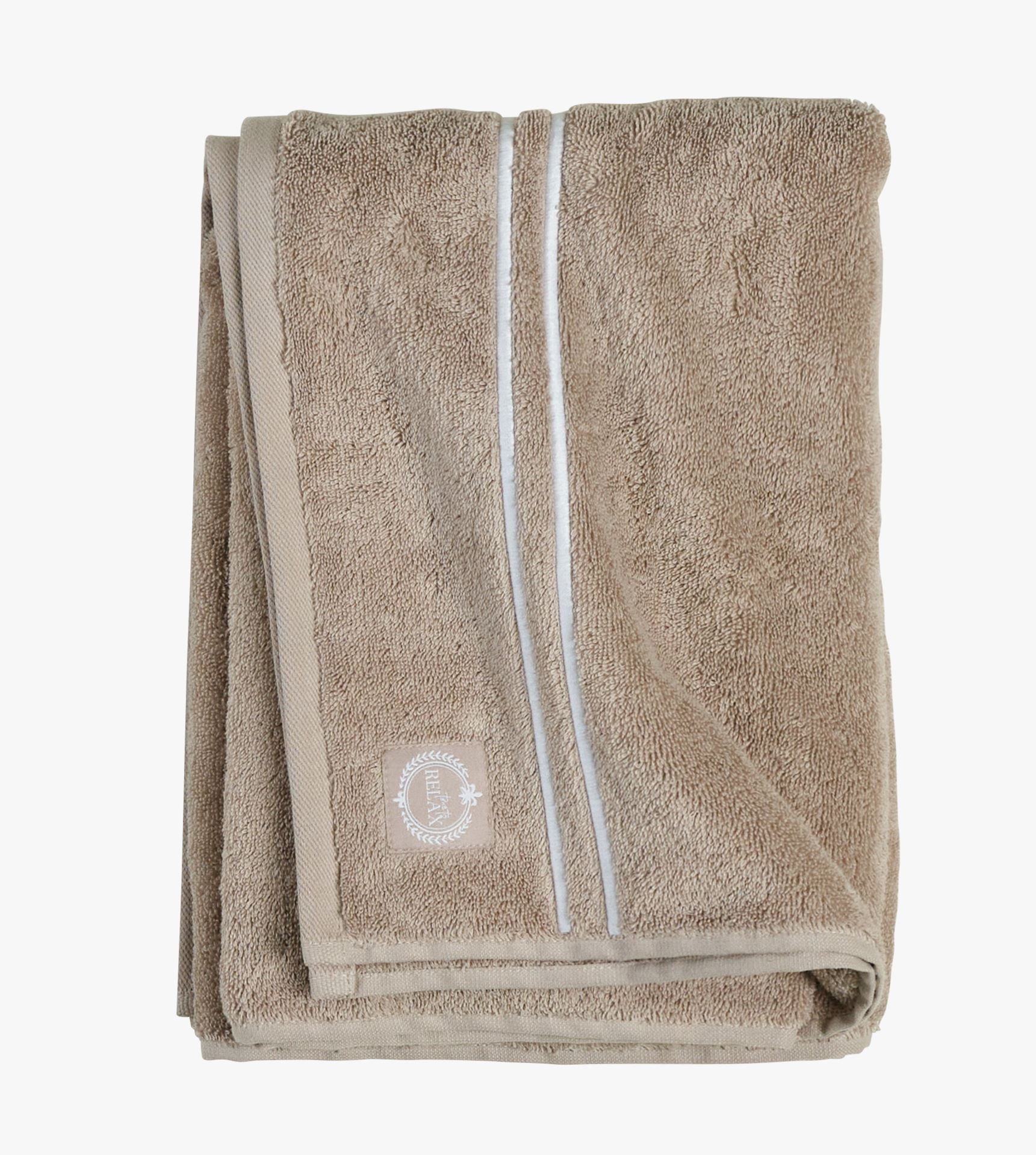 Handtuch Beige - 50x70 cm Beige - 1
