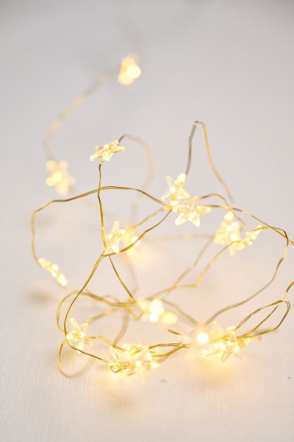 LED-Lichterkette Silber - 2