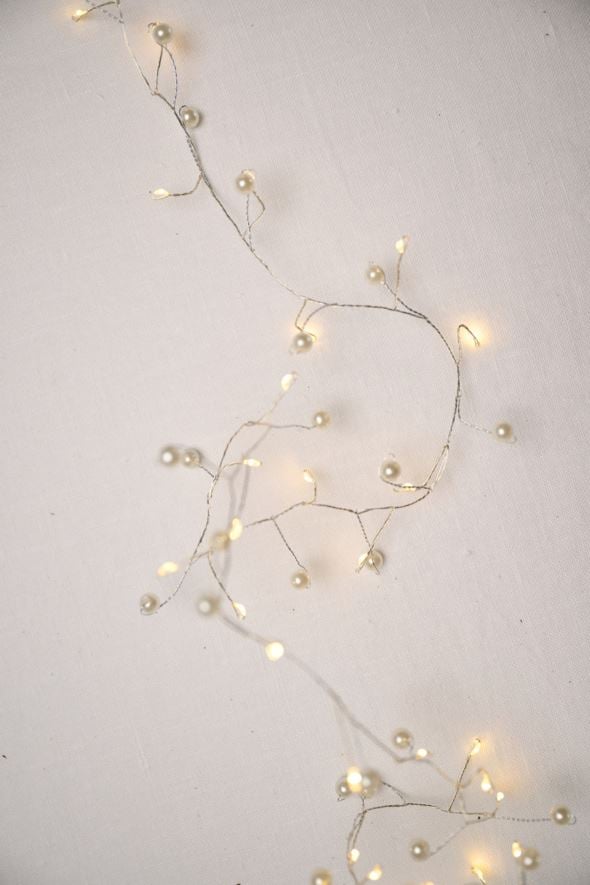 LED-Lichterkette Silber - 4