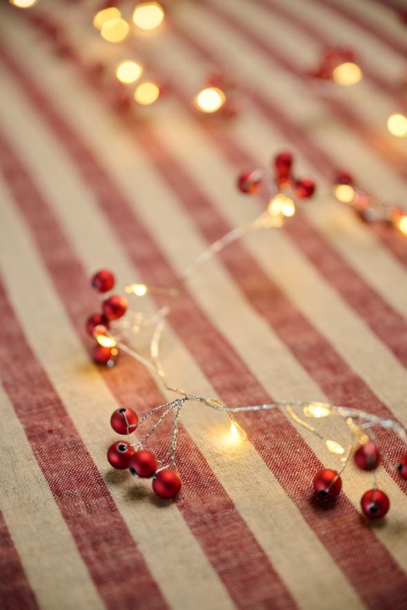 LED-Lichterkette Rot - 3