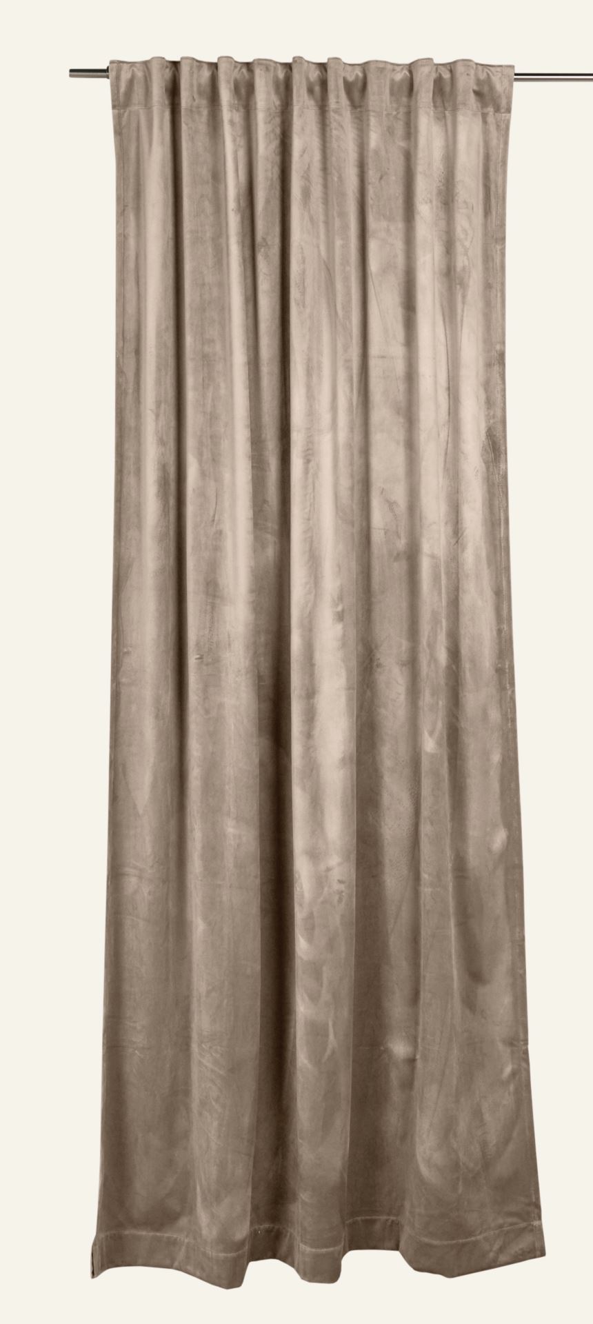 Vorhang Beige - 135x220 cm Beige - 1