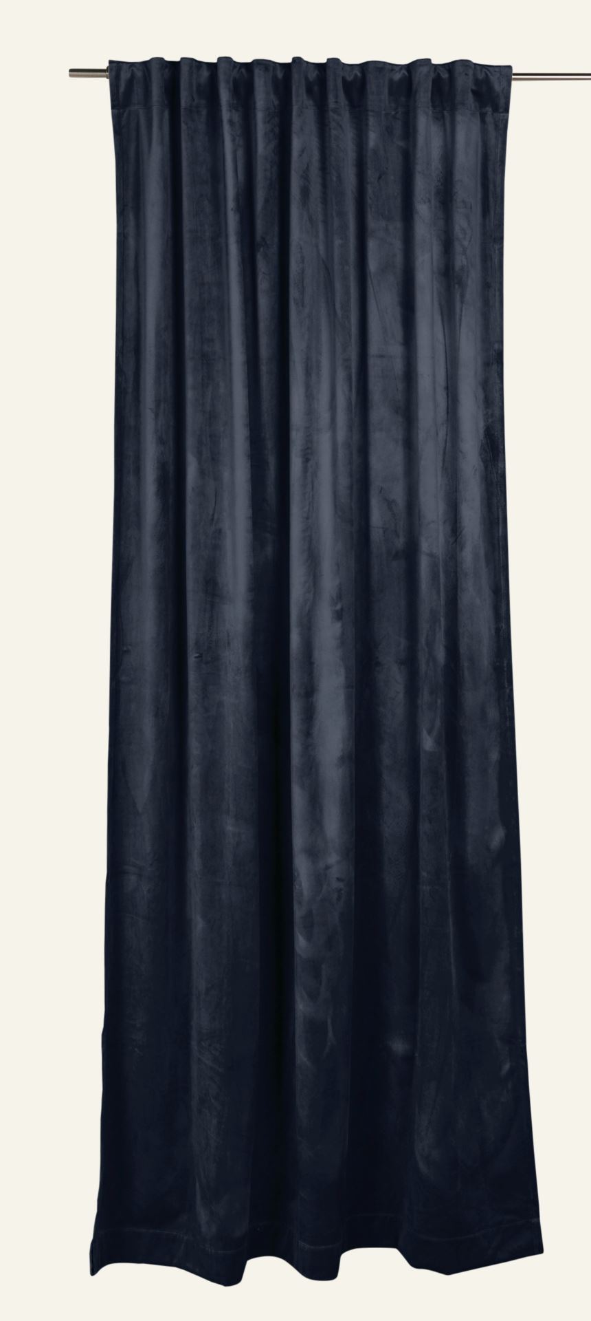 Vorhang Dunkelblau - 135x220 cm Dunkelblau - 1
