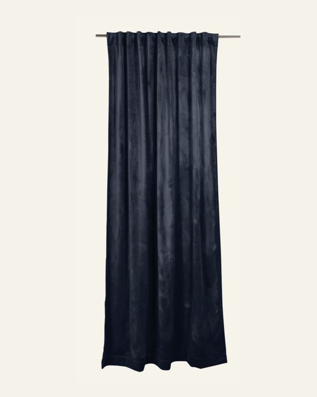 Vorhang Dunkelblau - 135x220 cm Dunkelblau - 1