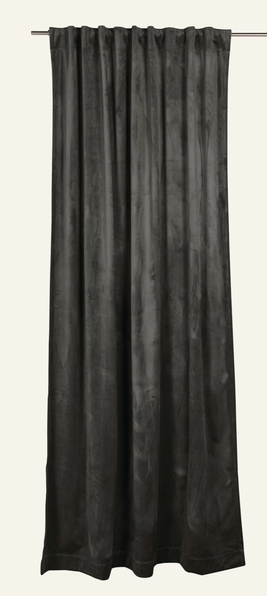 Vorhang Grau - 135x220 cm Grau - 1