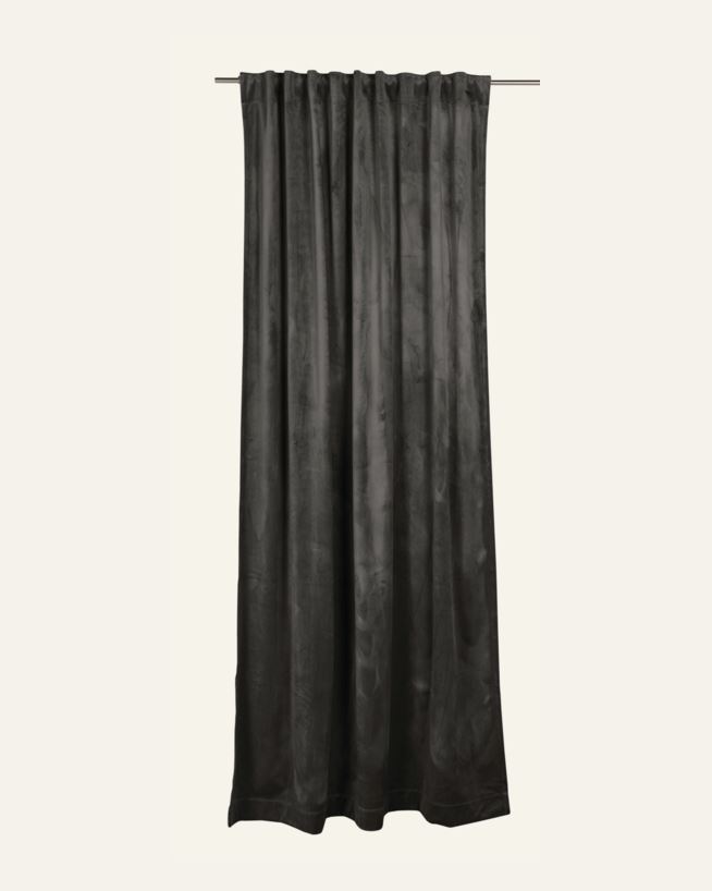 Vorhang Grau - 135x220 cm Grau - 1