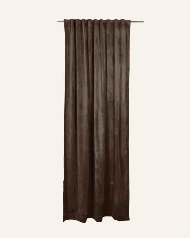 Vorhang Walnuss - 135x220 cm Walnuss - 1