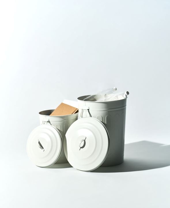 Aufbewahrungseimer Offwhite - 2