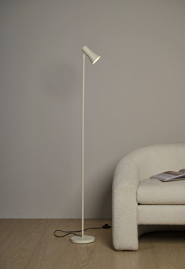 Stehlampe Creme - 4
