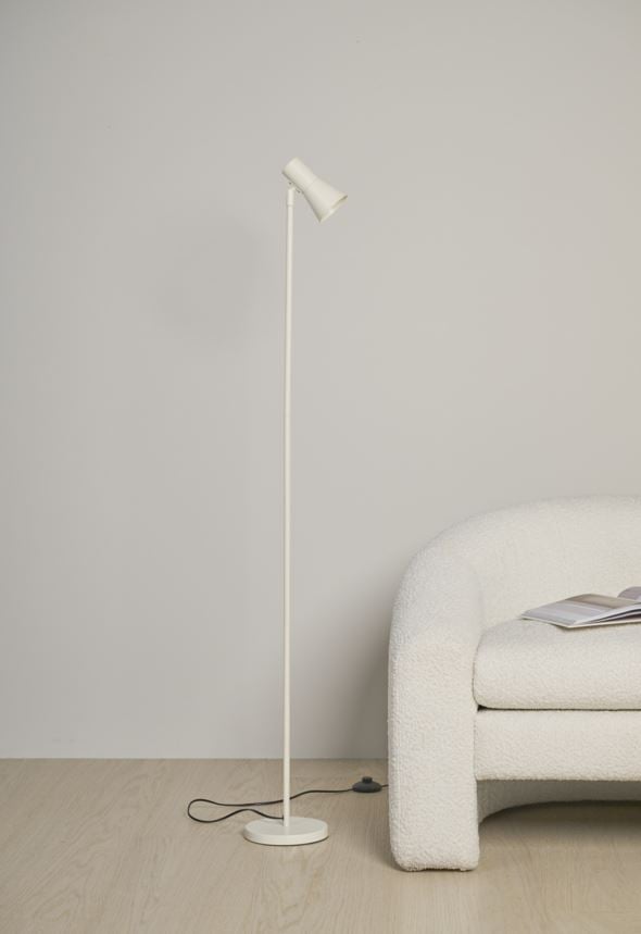 Stehlampe Creme - 2