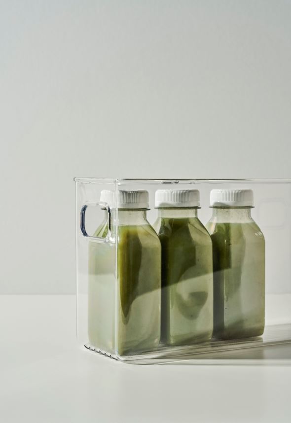 Schmale Aufbewahrungsbox Transparent - 2