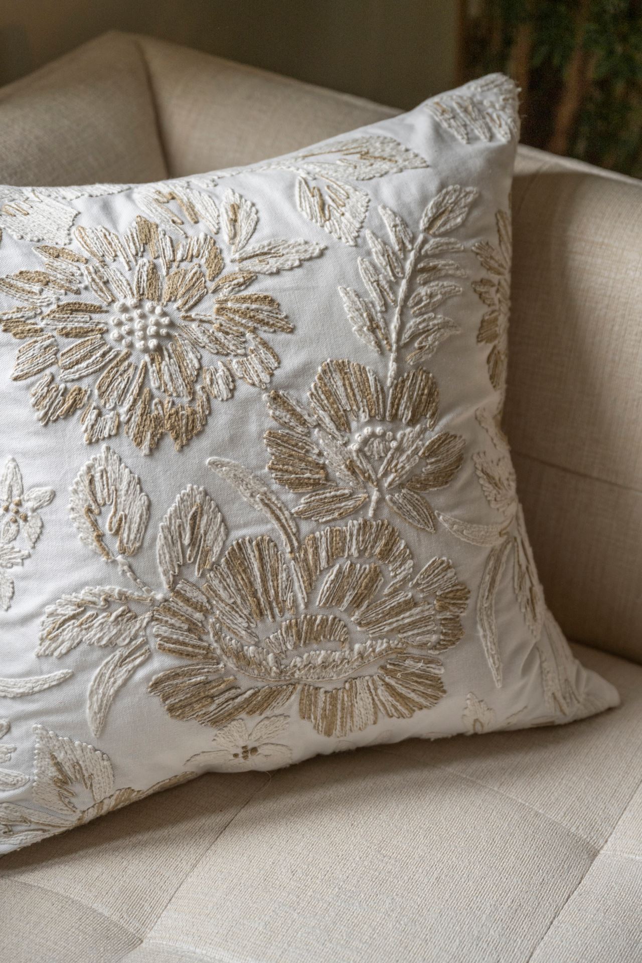 Kissenbezug Beige - 2