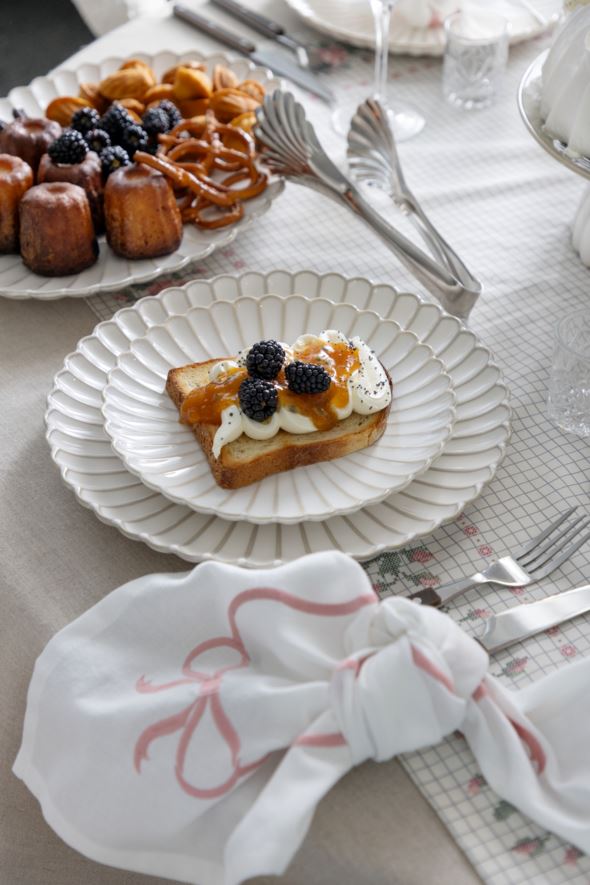 Frühstücksteller Weiß - 5