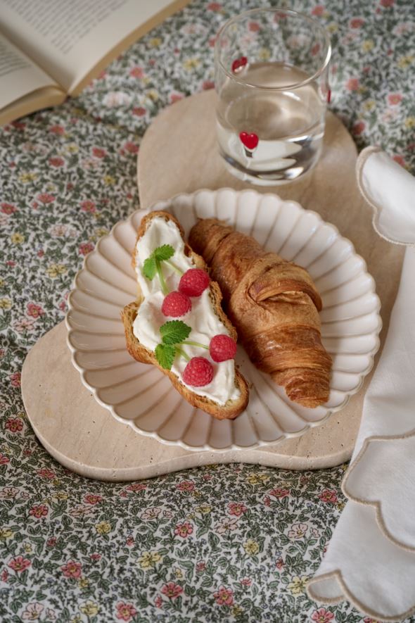 Frühstücksteller Weiß - 3