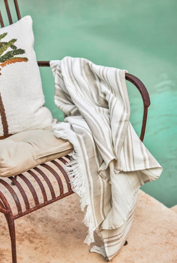 Strandtuch Beige - 3