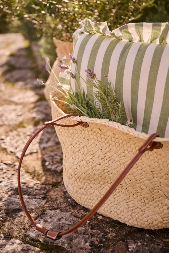 Strohtasche Natur - 8