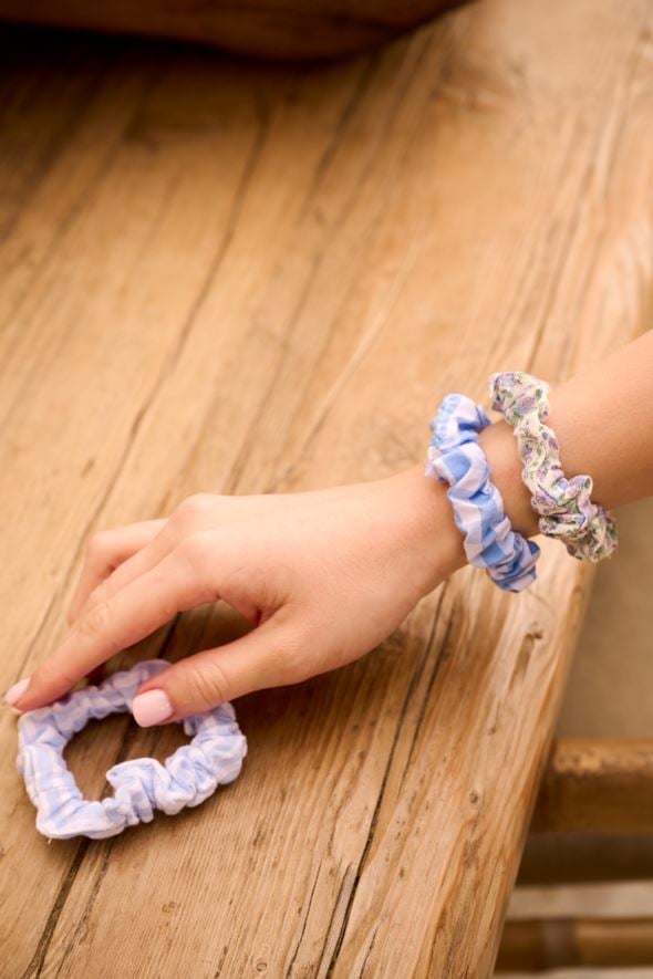 Schrunchie Blau - 2