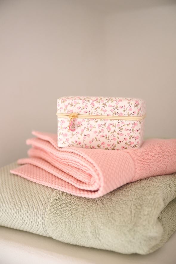 Schmuckkästchen mit Reißverschluss Rosa - 2