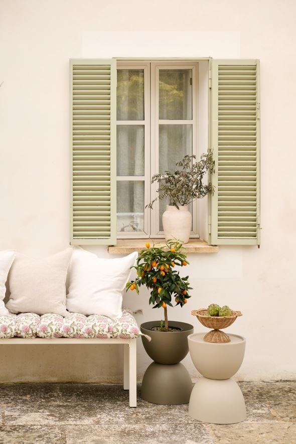 Gartentisch Taupe - 5