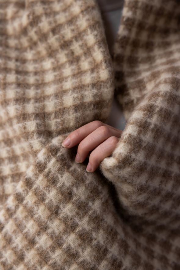 Wolldecke Multi/Beige - 3