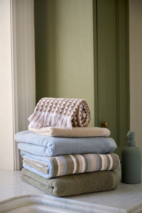 Handtuch Multi/Beige - 2