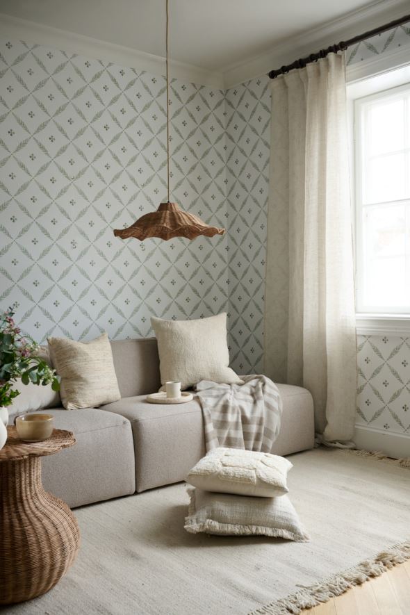Wollteppich Hellbeige - 3