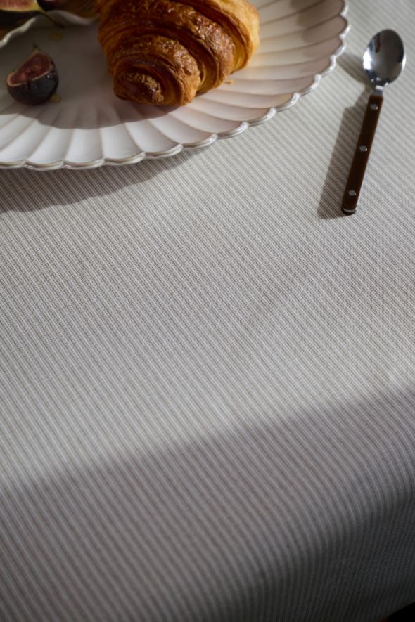 Abwischbare Tischdecke Beige - 2