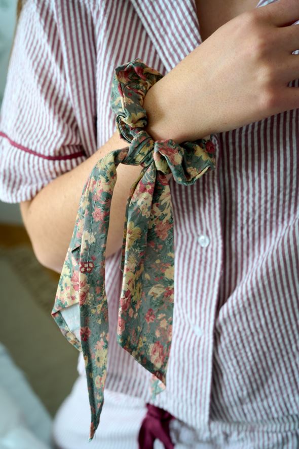 Schrunchie Multi/Grün - 2