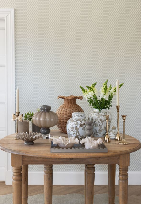 Dekorative Urne Beige - 3