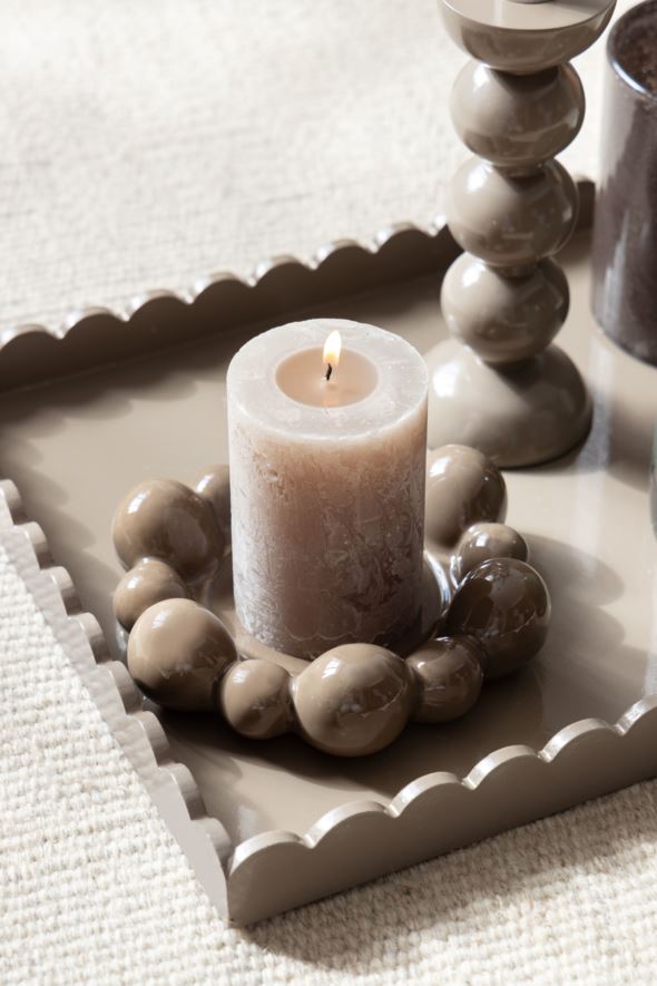 Kerzenständer Braun - 3