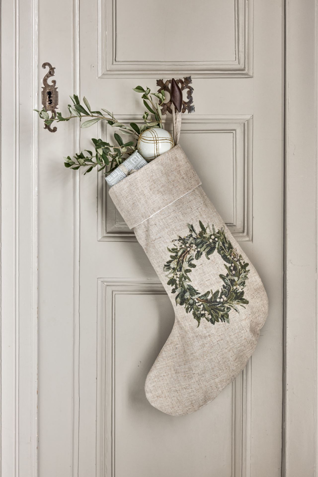 Weihnachtsstrumpf Multi/Grün - 35x50 cm Multi/Grün - 1