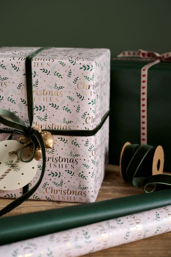Geschenkpapier Grün - 3