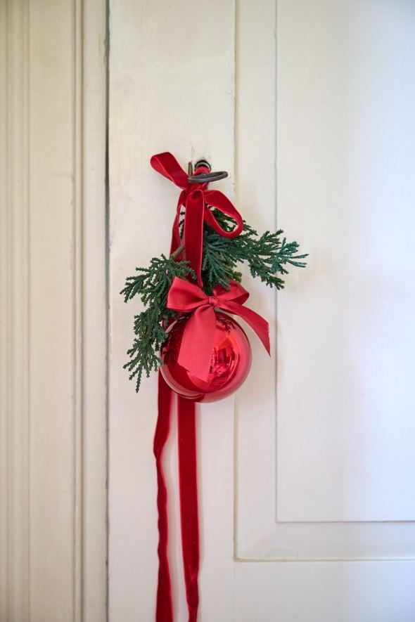Weihnachtskugel Weihnachtsrot - 2