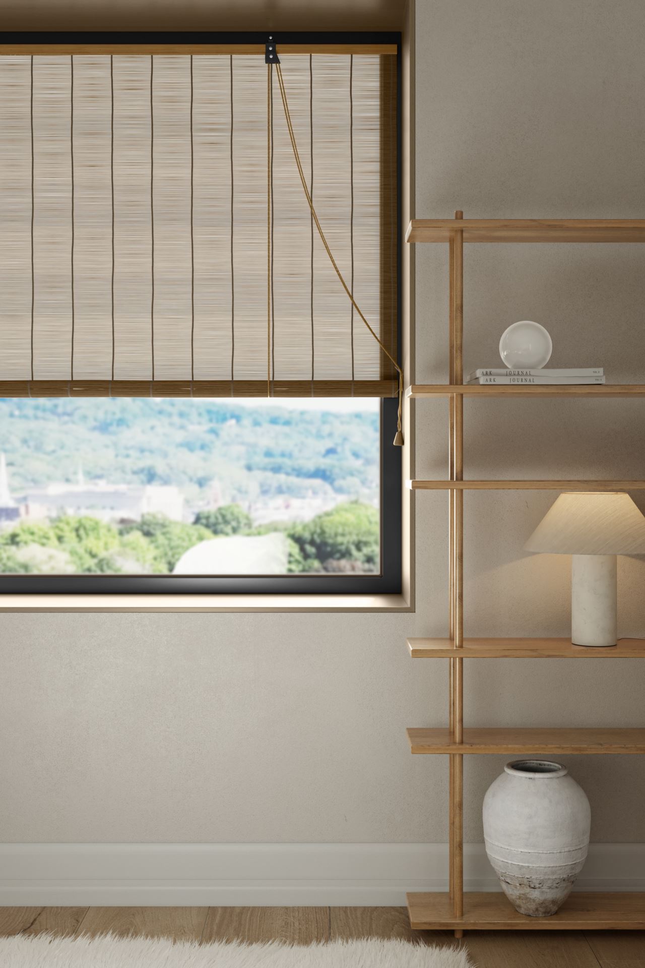 Rollo Natur - 80x165 cm Natur - 1