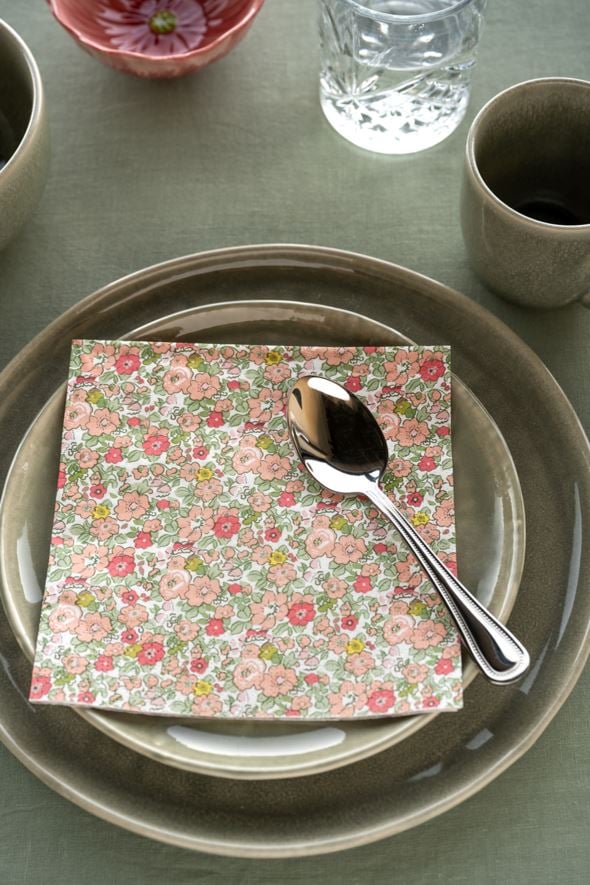 Papierservietten Multi/Pink - 2