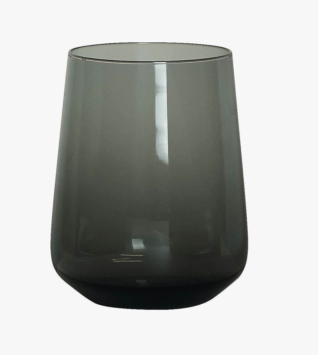 Trinkglas Grau - 400 ml Grau - 1