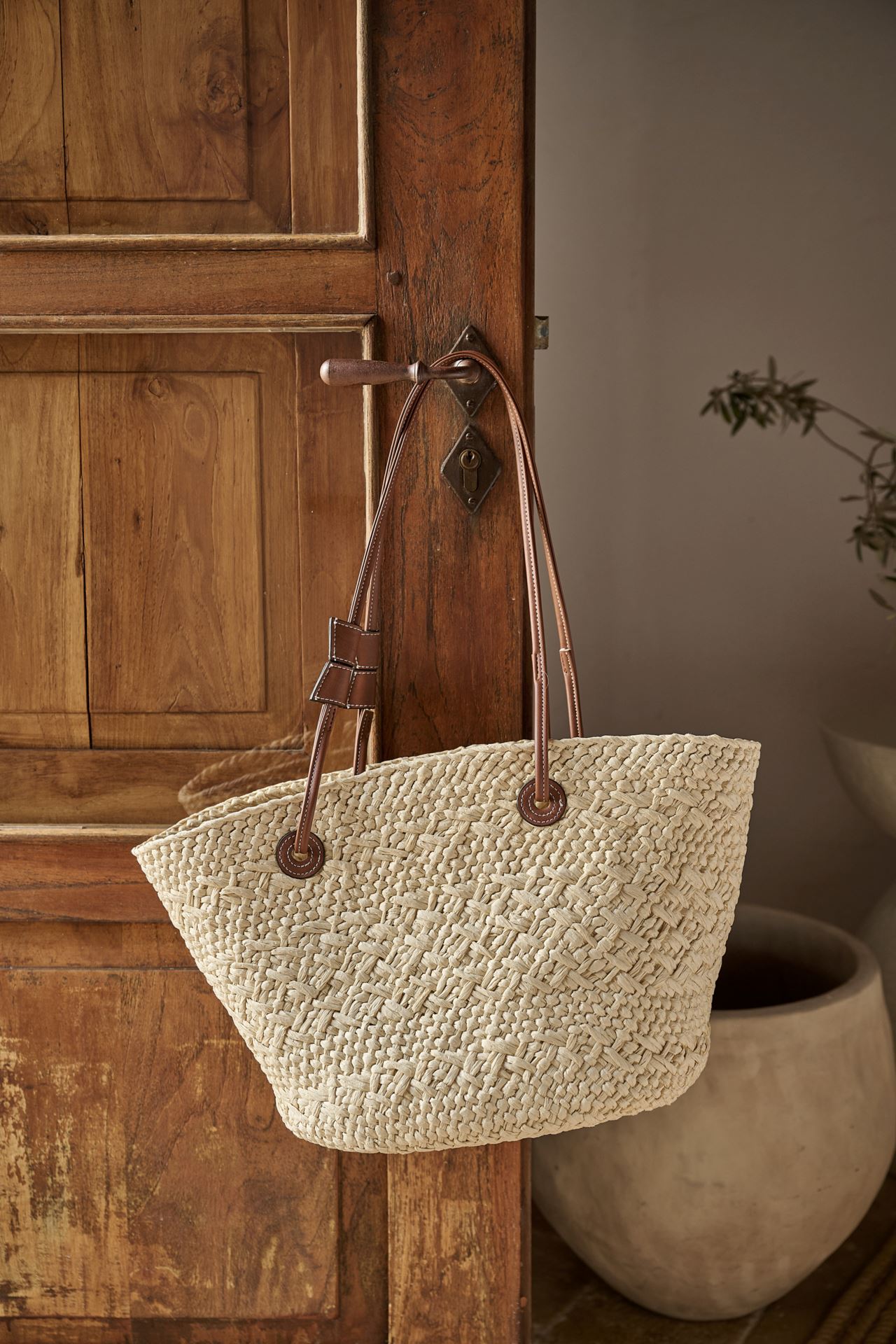 Strohtasche Natur - one size Natur - 1
