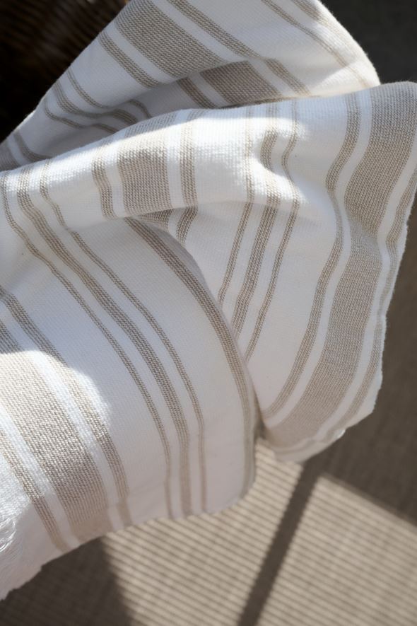 Strandtuch Beige - 4