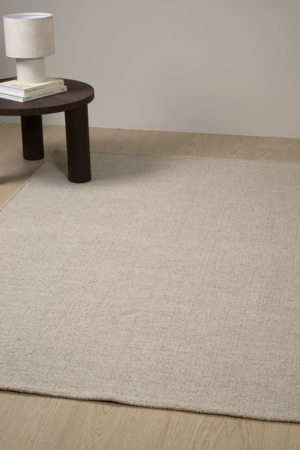 Wollteppich Hellbeige - 2