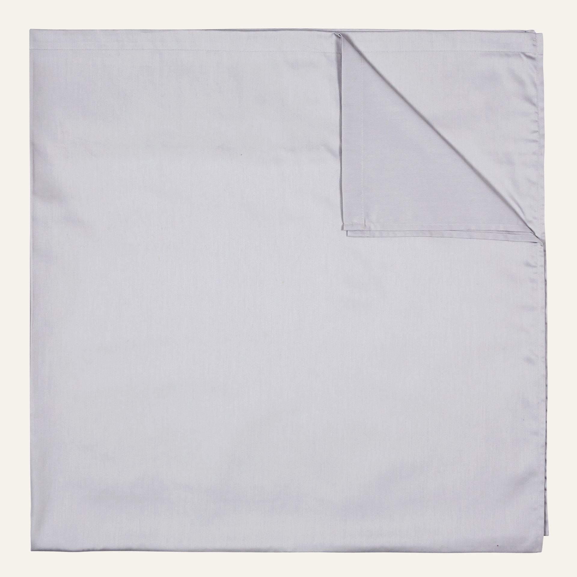 Bettlaken Hellgrau - 150x260 cm Hellgrau - 1