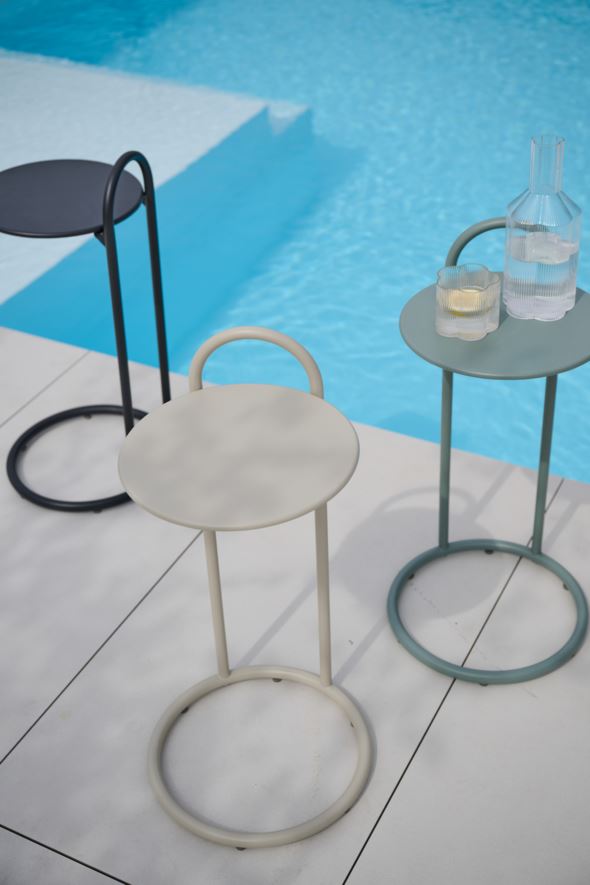Beistelltisch Beige - 3