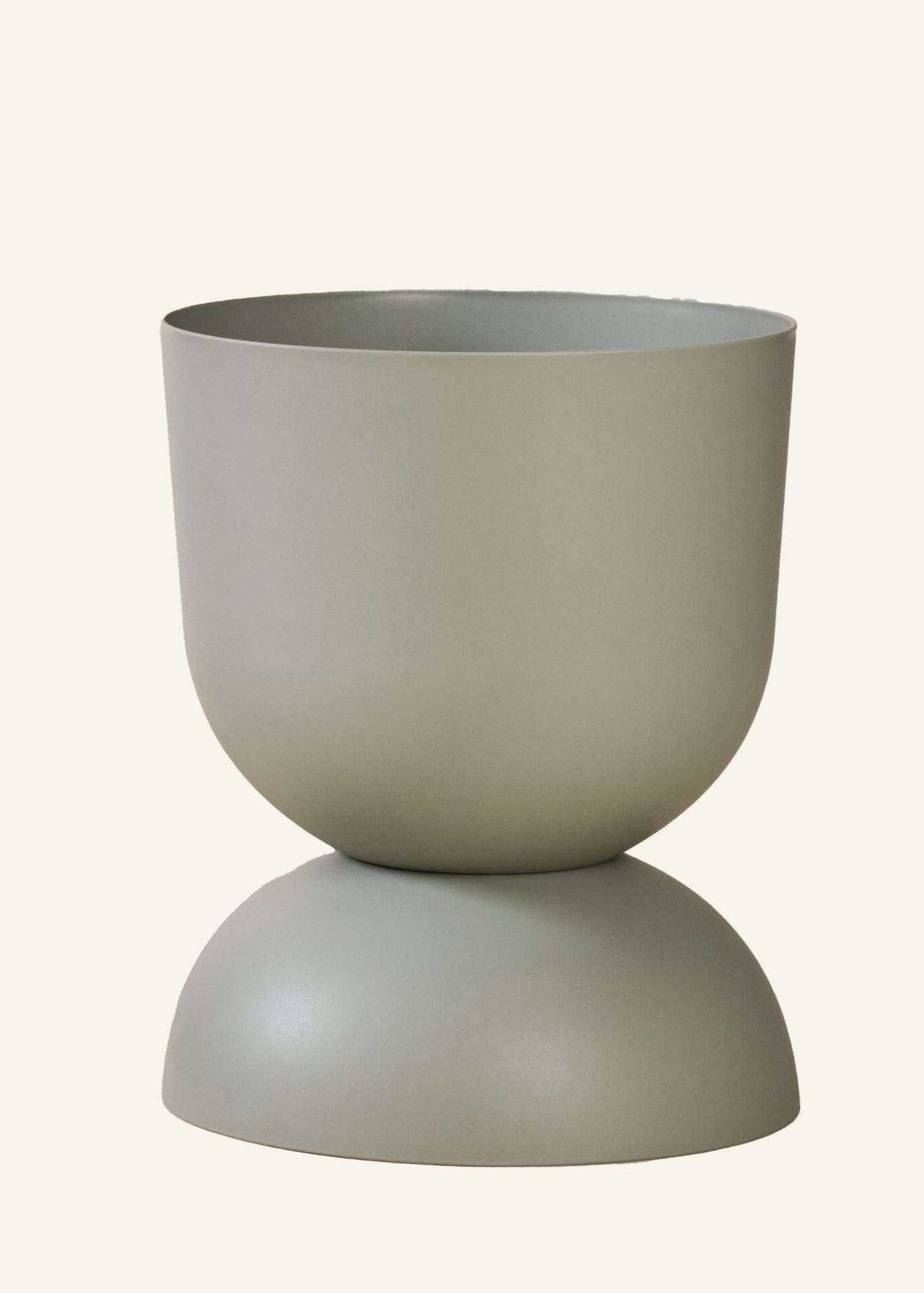 Outdoor-Blumentopf Grau-Grün - ø34x45,5 cm Grau-Grün - 1